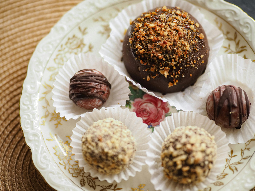Earl Grey Tea-Infused Chocolate Truffles