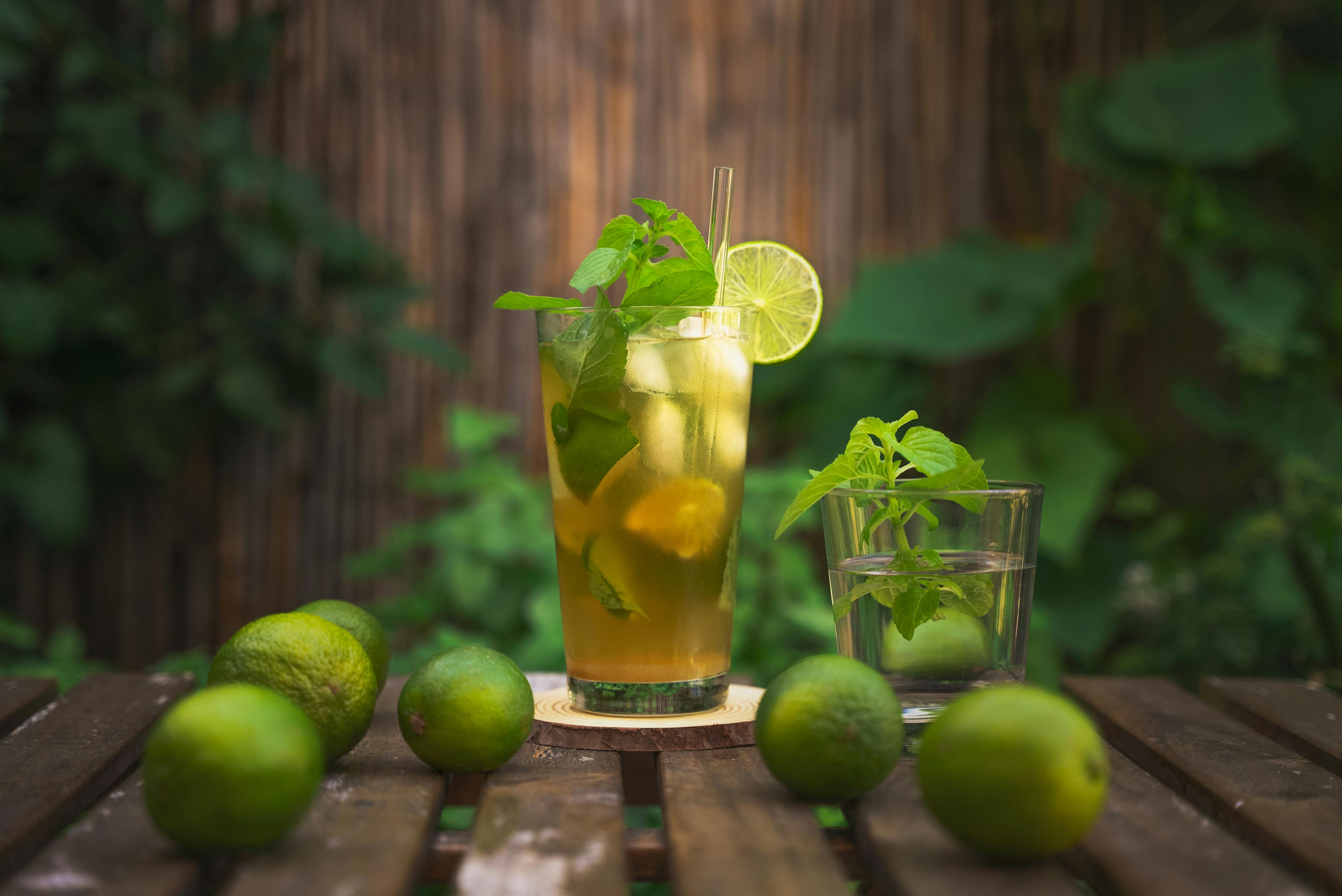 Iced Green Lemon Tea