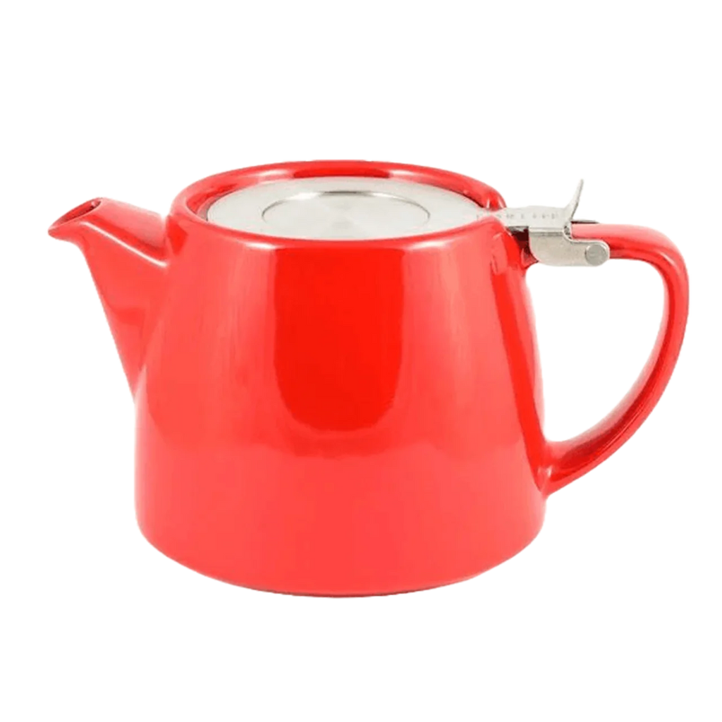 orange stump Teapots with fine inbuilt infuser