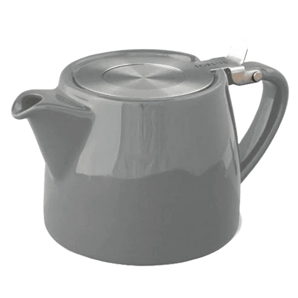 white stump teapots come with inbuilt infuser