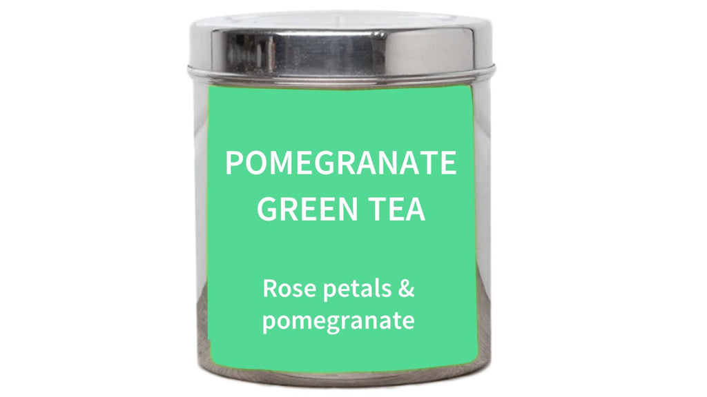 Pomegranate green tea